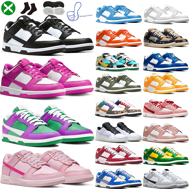 

2023 Active Fuchsia casual Shoes Sb Low Panda Black White Grey Fog Triple Pink UNC Medium Olive Rose Whisper 20th Anniversary lobster Trainers Sneakers 36-47, #16 shades of green