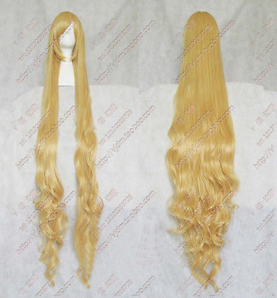 

59 inch Rapunzel Custom Styled Wig Mixed blonde wig Style wig 150cm8375068, Ombre color