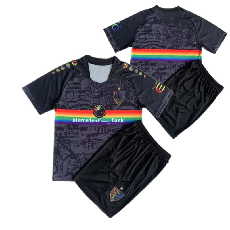 

2023 24 Men's T-Shirts Stuttgart Special Fit Men's Kids Suit Custom Name Number, Black