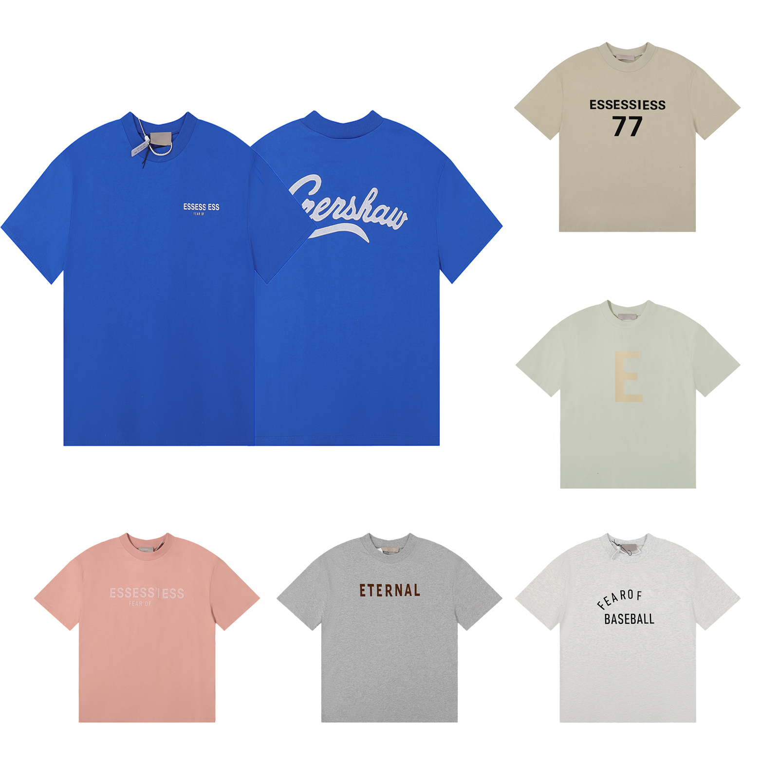 

Mens t shirt Designer Shirts Spring and Autumn New Couple Clothing Top Loose mens casual sports tshirt ess mens polo shirt, 12