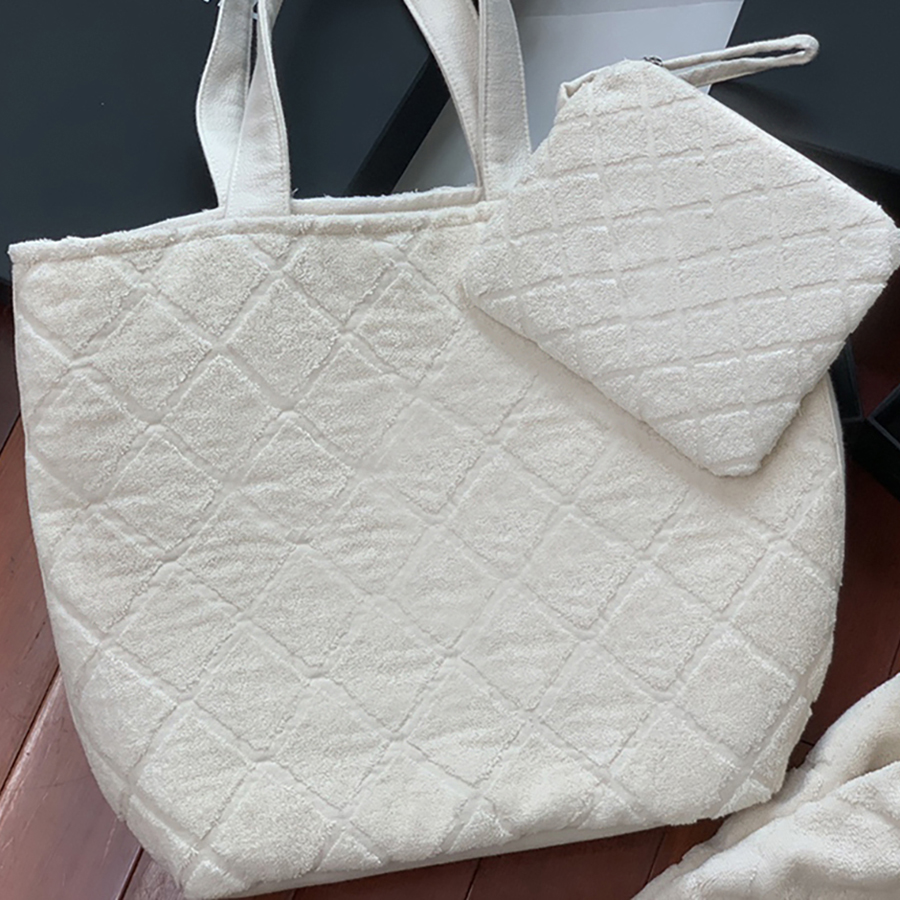 

Designer Tote Bags Luxury Shopping Bags 1:1 Quality Three-Piece Beach Bag 40CM With Box MC099