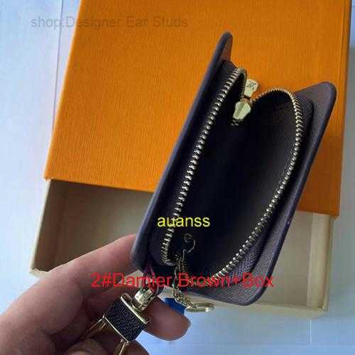 

Keychains Fashion Key Buckle Car Designer Keychain Luxury Man Purse Wallet Bags Pendant Coins Accessories 2 3Q6X