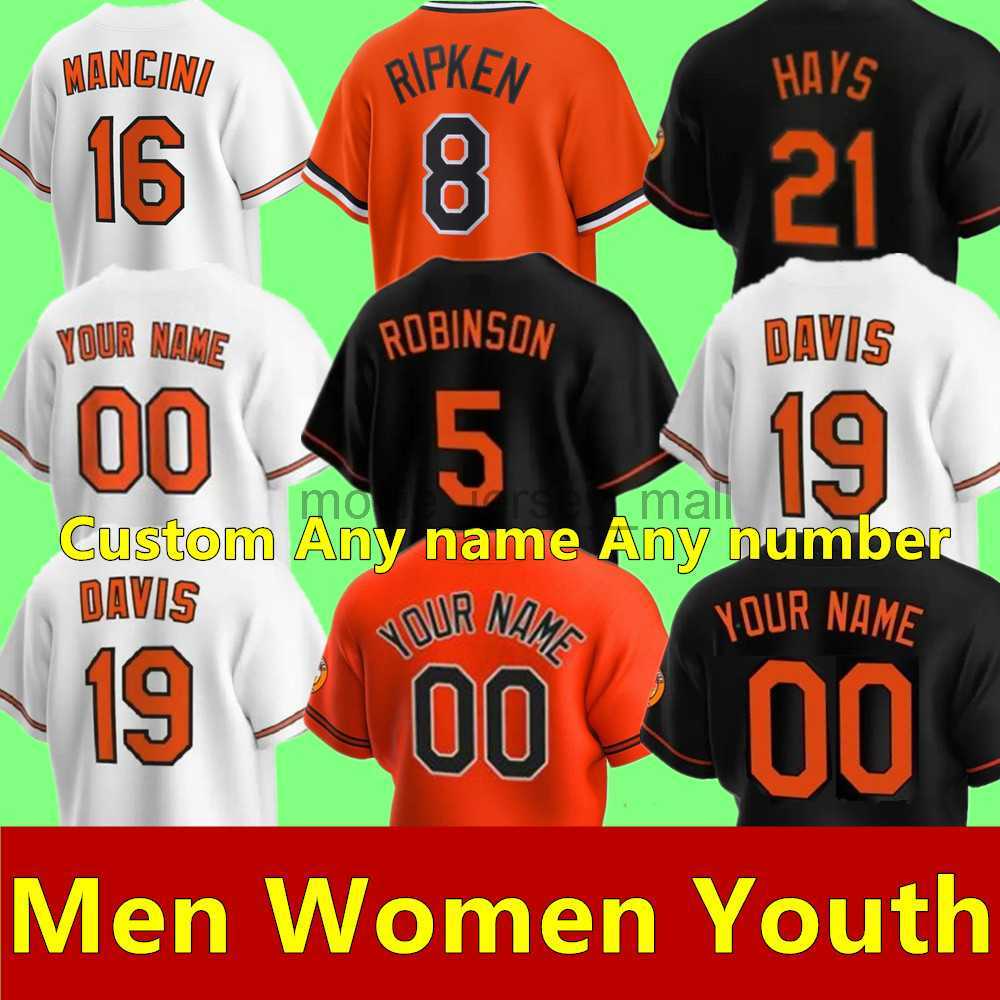 

Adley Rutschman Baseball Jersey Ryan Mountcastle Cedric Mullins Anthony Santander Gunnar Henderson Cal Ripken Orioles Jorge Lopez Austin Hays Jersey Men, As shown in illustration