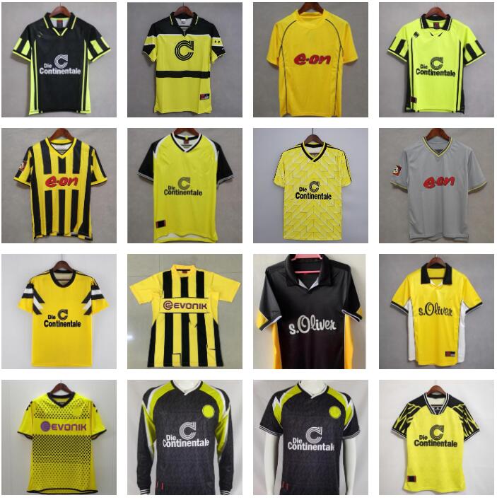 

Dortmund Retro Soccer Jerseys 88 89 94 95 1996 97 98 2000 2001 2011 12 2013 vintage football shirt REUS BorussIa Moller KOLLER LEWANDOWSKI 110TH 96 97 98 99 00 01 02 11 12 13