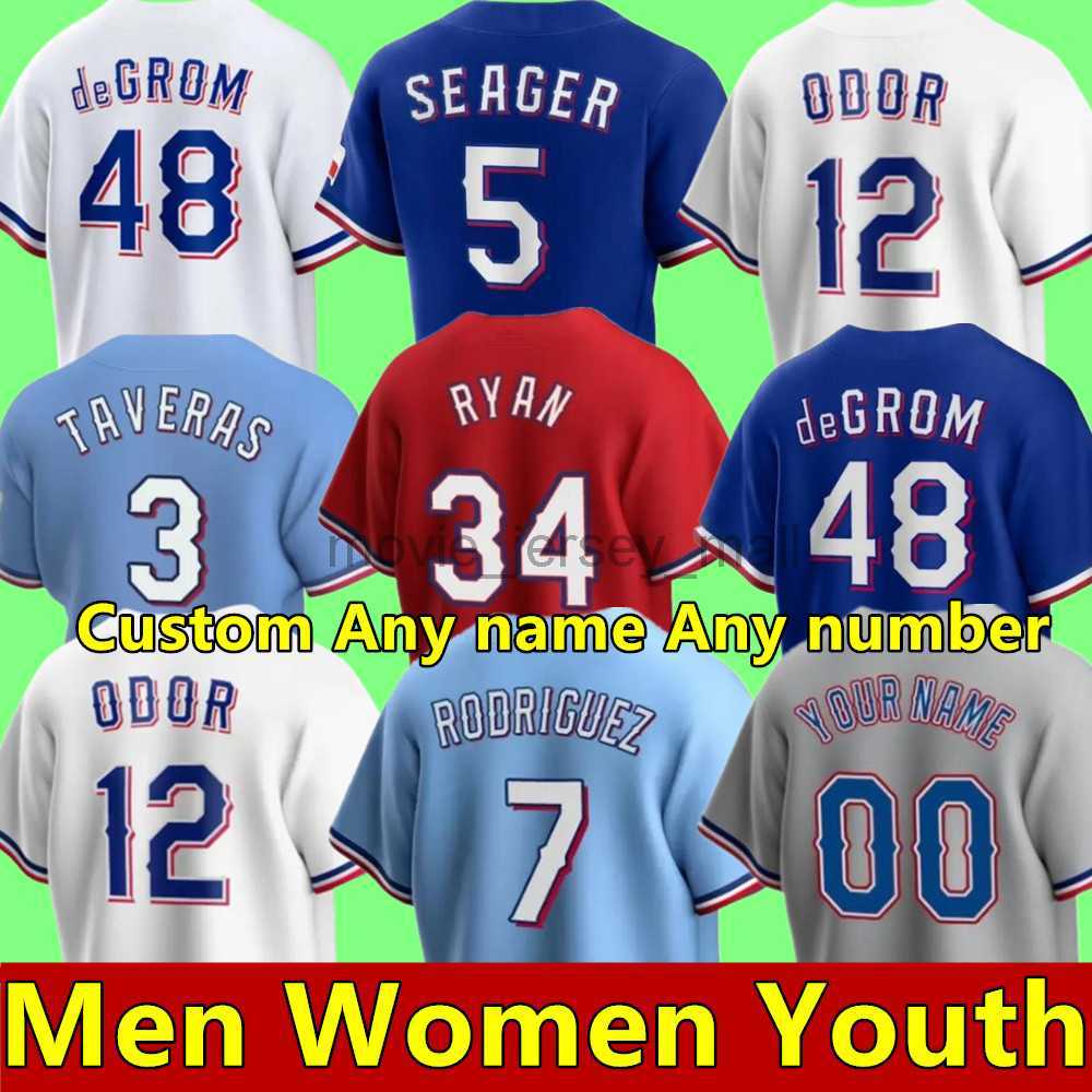 

2023 S-4XL Jacob deGrom Corey Seager Jersey Marcus Semien Texas Josh Smith Adolis Garcia Kole Calhoun Nolan Ryan Jon Gray Hamilton Rangers Calhoun Solak Jerseys, As shown in illustration