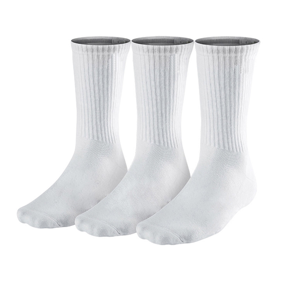 

2023 Men Women Sprot Socks Solid Color Cotton Classical Businness Casual Socks Excellent Quality Breathable Male Sock A1, White