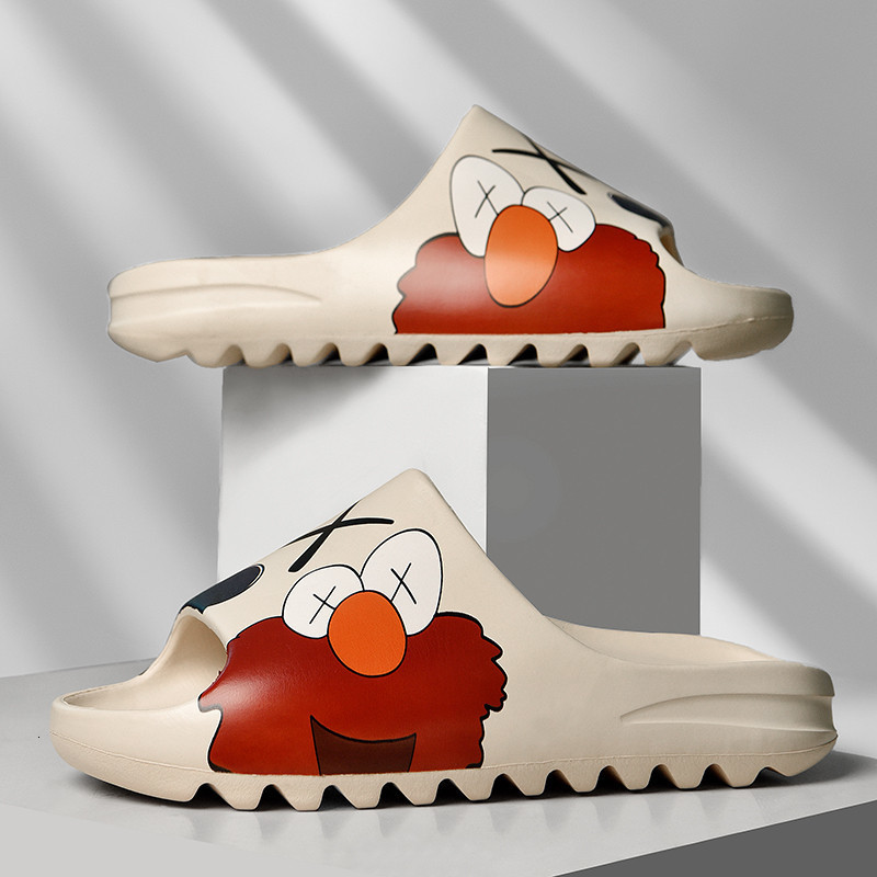 

Slippers Summer Graffiti Beach Thicksoled Home Bathroom Nonslip Shoe Casual Fashion Unisex 230410