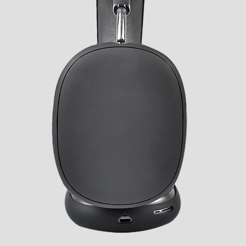 

For Airpods Max case black silver Headphone Cushions Accessories Silicone High Custom Waterproof Protective plastic Headphone with Travel Case