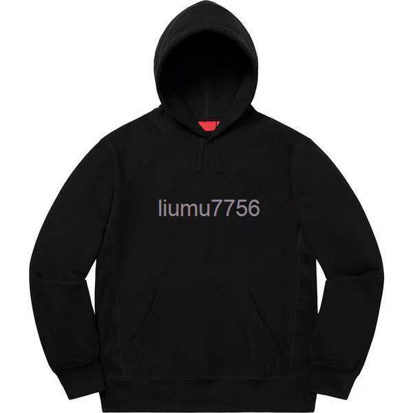 

European American tooling tide brand sweatshirts sweater men and women couples classic letter hoodie embroidery cotton warm loose sweater plus velvet top 0QW6, Black