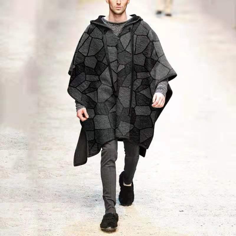 

Men's Hoodies & Sweatshirts Fashion Irregular Coat Capes Old-Fashioned Cape Oversized Hoodie Punk CapesMen's Men'sMen's