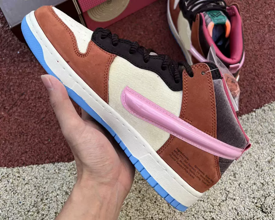 

2023 Basketball Shoes Social Status x DK Mid Skateboarding Shoes Chocolate Milk Sports Shoes Outdoor Sneakers Send With Box