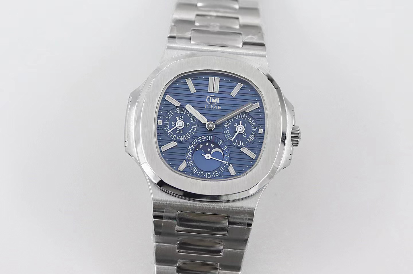 

Men's Watch Business Fashion Hot Selling Luxury Diamond Stainless Steel Sports Watch, High Quality Automatic Mechanical Nautilus, Multiple Colors to Choose from, Colour7