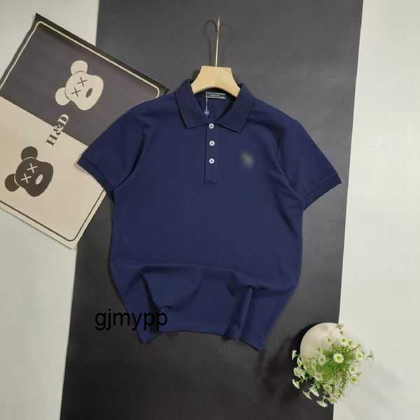

Men' Polos Cotton Polo Shirt Short Sleeve Loose Solid T-shirt High Quality Paul 7O5YD