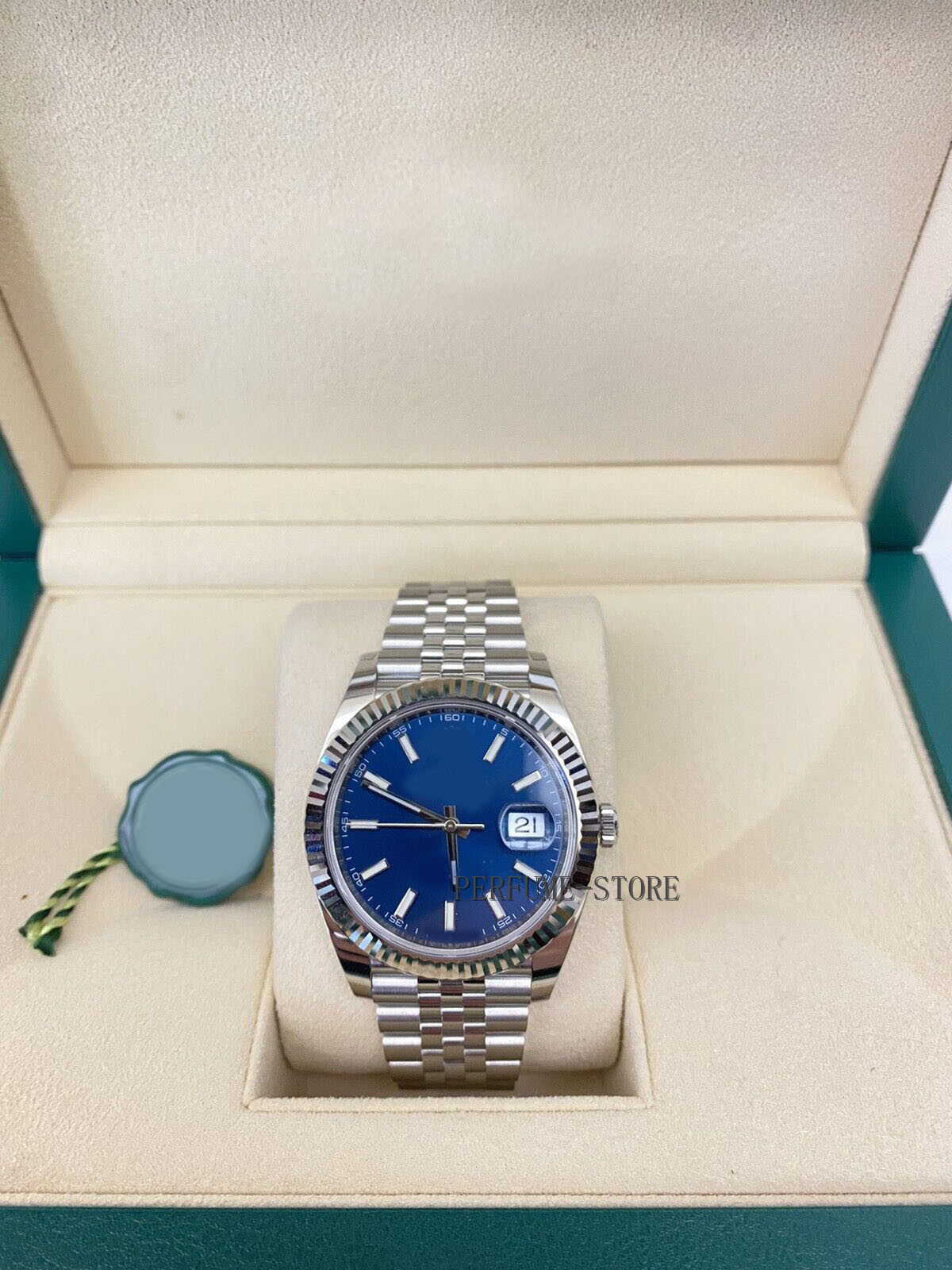 

Box Papers high-quality Watch New BLUE INDEX DIAL 41MM DATEJUST & JUBILEE 126334 Mechanical Automatic MEN Watches, Buy tool no watch
