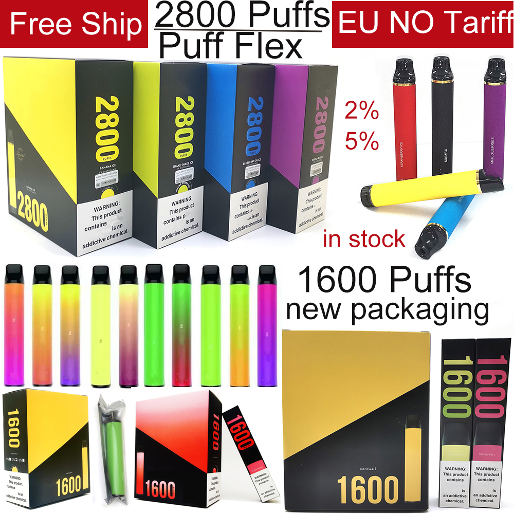 

Puff Flex 2800 puffs Electronic Cigarette Disposable Vape Pen 0% 2% 5% 8ML Pod 1500mAh Battery 20 Colors vs Flex 1600Puffs bar vapor E cigs EU NO Tariff
