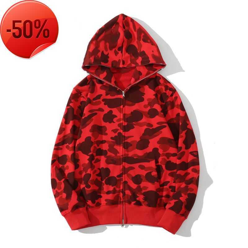 

lover Tie Dye Hoodie Designer Tiger Full Zip Color Harajuku Sweatshirt Luminous Fashion Co-branding Camouflage HoodysS to 2XL Size, No.4