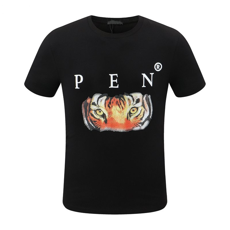 

Phillip Plain Men's T-Shirts designer printing PP Skull Diamond t shirt Short sleeve Dollar Brown bear Brand tee O-Neck high Quality Skulls TShirt tees Streetwear 1029, Pp1021