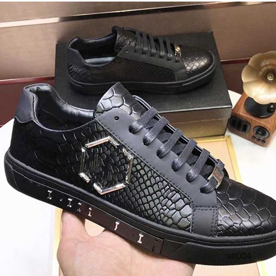 

2022Mensshoes fashion brand lace up sneakers designer philipps pleins pps casualtopluxury men's shoes original shoe kmkop000019