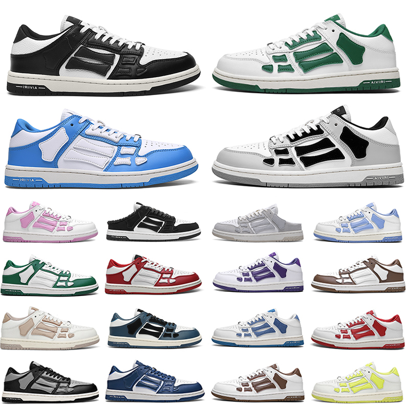 

2023 Skel Top Low Mens Womens Casual Shoes Running Shoe Sports Sneaker White Orange Green Black Light Grey Blue Red Brown Yellow Navy Designer Trainer Sports Sneakers, Color#1