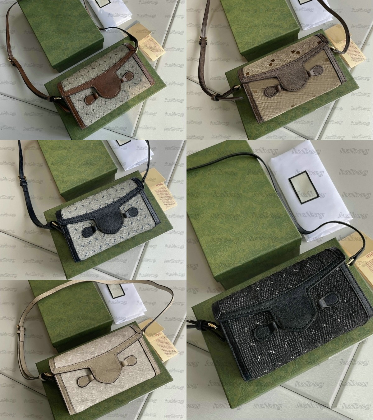 

Women Designer Tote Bag 1955 Ophidia Mini Crossbody Dream Love Bag Classic Shoulder Bag Monograms Leather Ladies Fashion Bags, Color 05