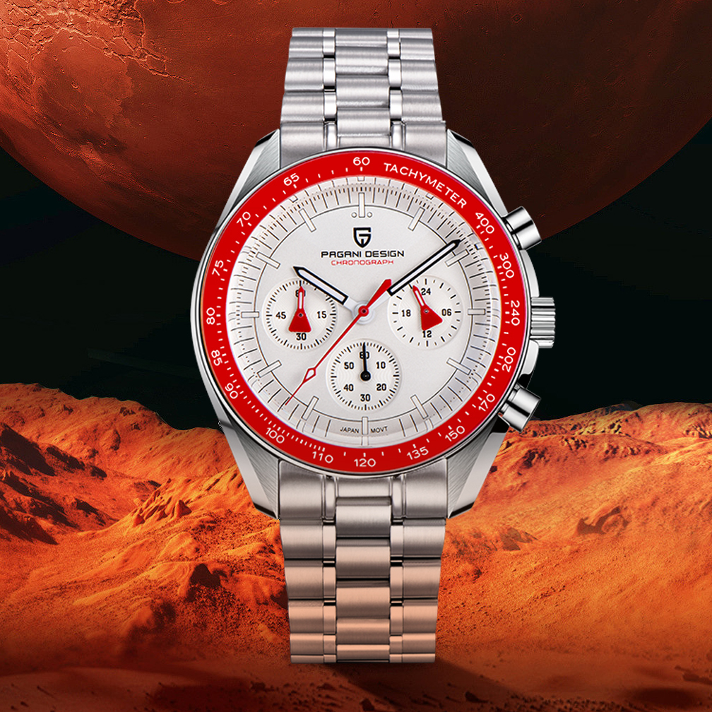 

Wristwatches PAGANI DESIGN 2023 AK Project Men s Watches Luxury Quartz Wrist Watch For Men AR Sapphire Speed Chronograph Automatic Date 230410, Black nylon