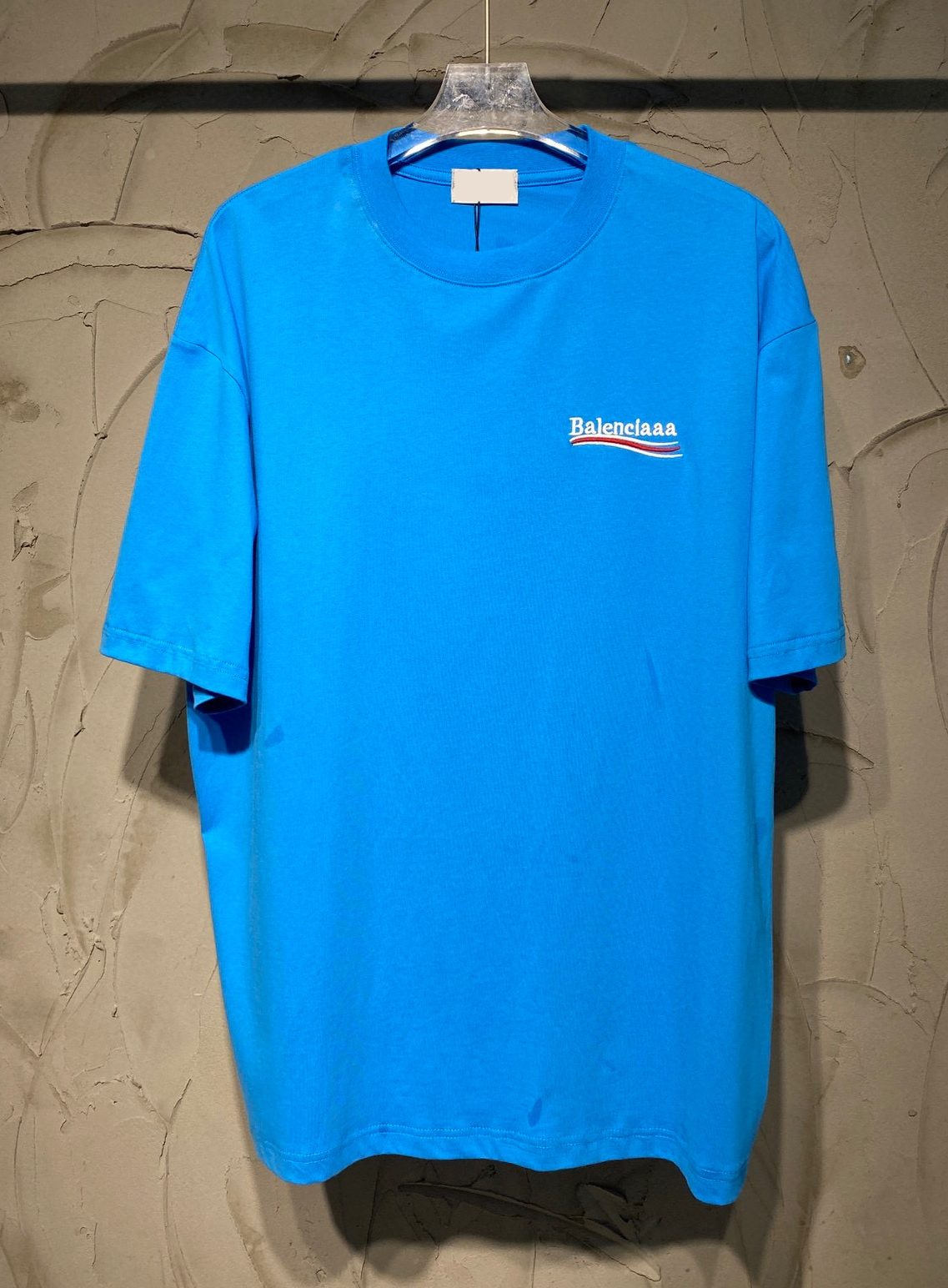 

Men's Plus Tees & Polos Round neck embroidered and printed polar style summer wear with street pure cotton 21bg