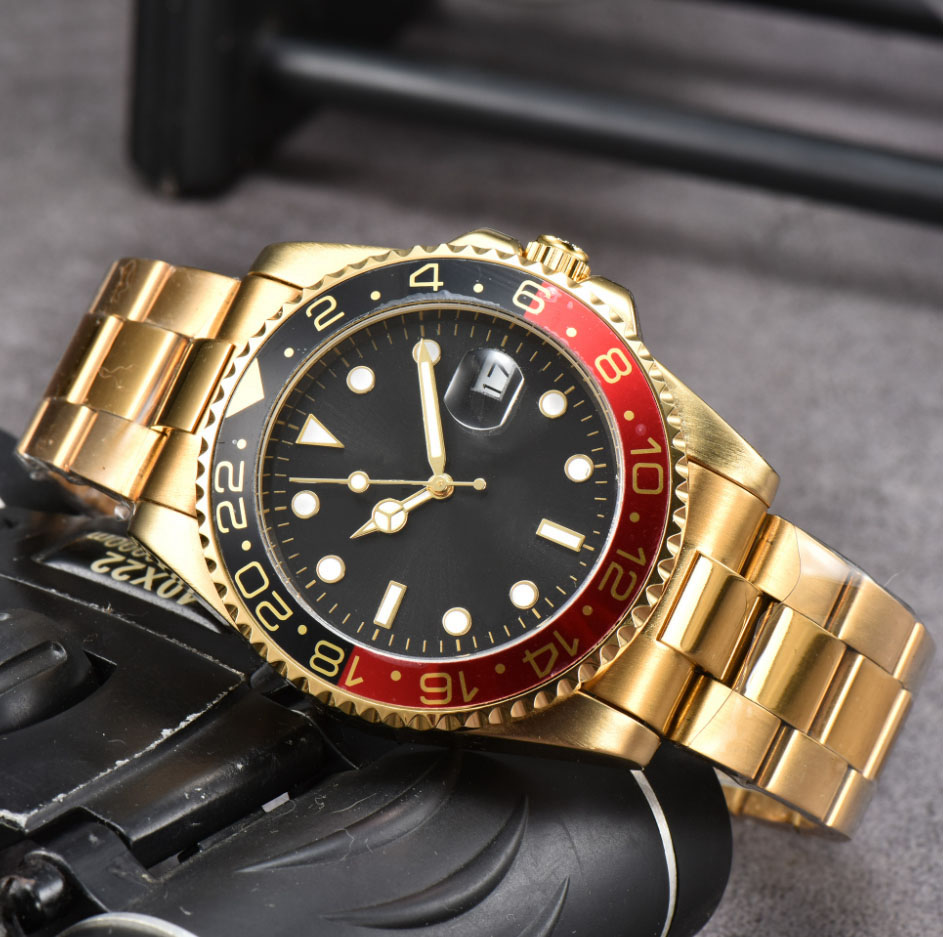 

AAA Mens Watch Automatic Mechanical Watches 40MM All Stainless Steel Business Wristwatch Strap Adjustable Montre de Luxe Fashion Wristwatches ss, 04