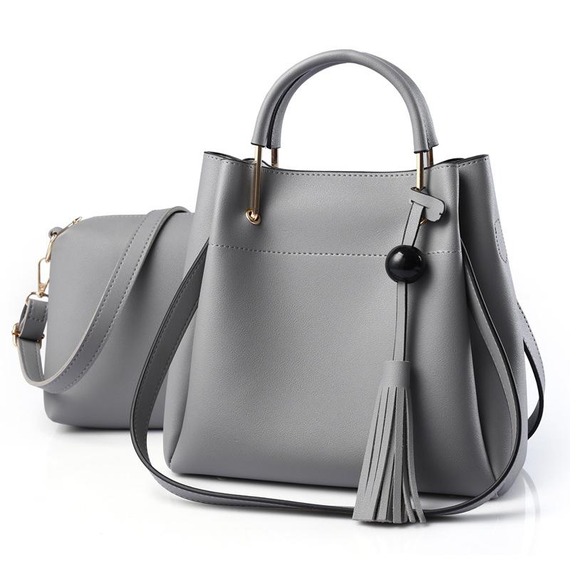 

HBP Woman Totes Bags Fashion Bag Female Leather Handbag Purse ShoulderBag MessengerBag Red 1064, Grey