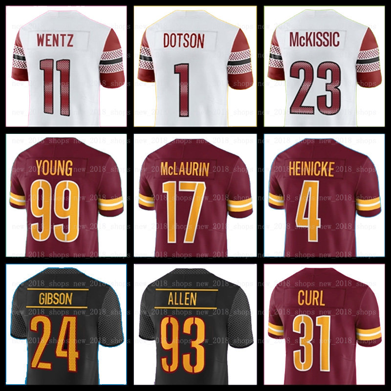 

Washingtons Terry McLaurin Commanders Football Jerseys Chase Young Jahan Dotson Sam Howell Brian Robinson Jr Antonio Gibson Jonathan Allen Matt Ioannidis, Men( hong p)