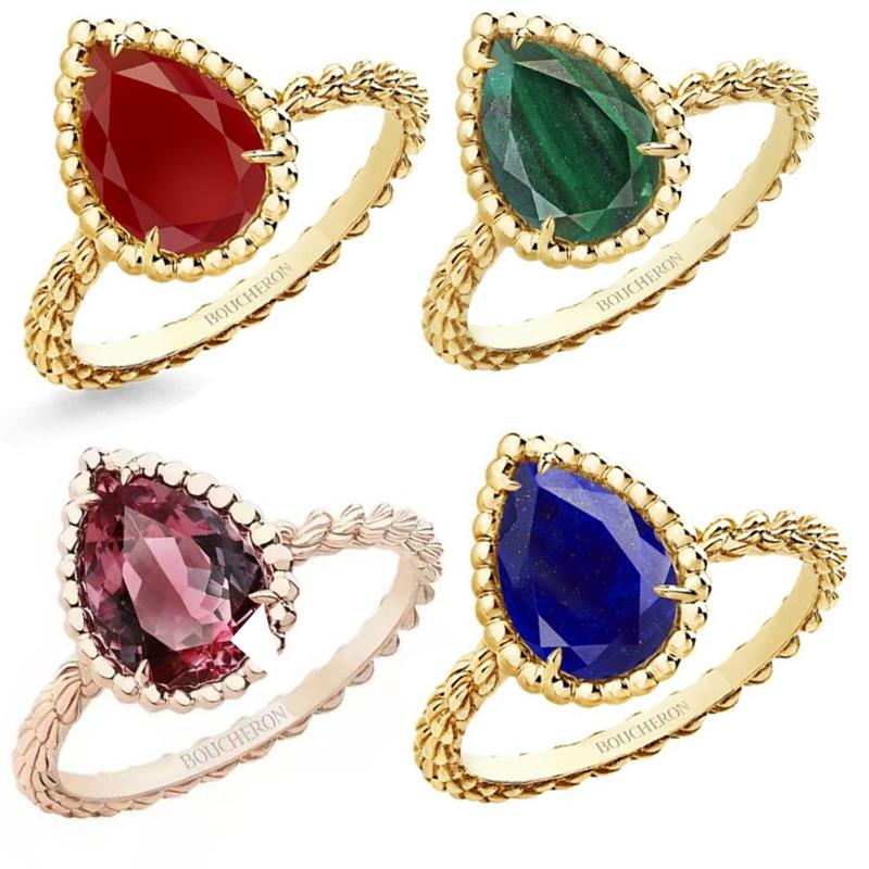 

Cluster Rings Gold Color Sparkling Teardrop Rhinestone Zircon Crystal Ring For Women Water Drop Wedding Engagement Party Jewelry