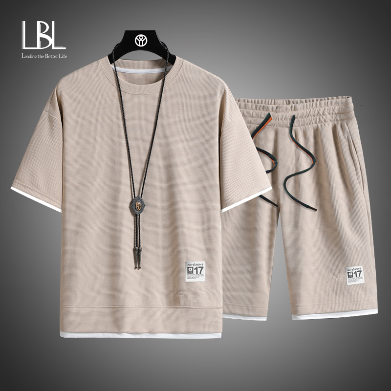 

Men' Tracksuits Summer Men' Two Piece Set Solid Color Casual TShirt and Shorts Sets Mens Linen Fabric Tracksuit Fashion Short Sleeve Suit 230410, Ntz75white