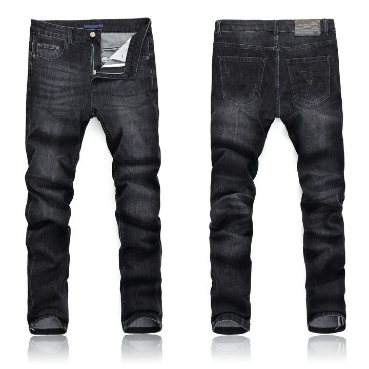 

Men's Distressed Ripped Skinny Jeans Mens Jeans Slim Motorcycle Moto Biker Causal Mens Denim Pants Hip Hop Men Jeans v4