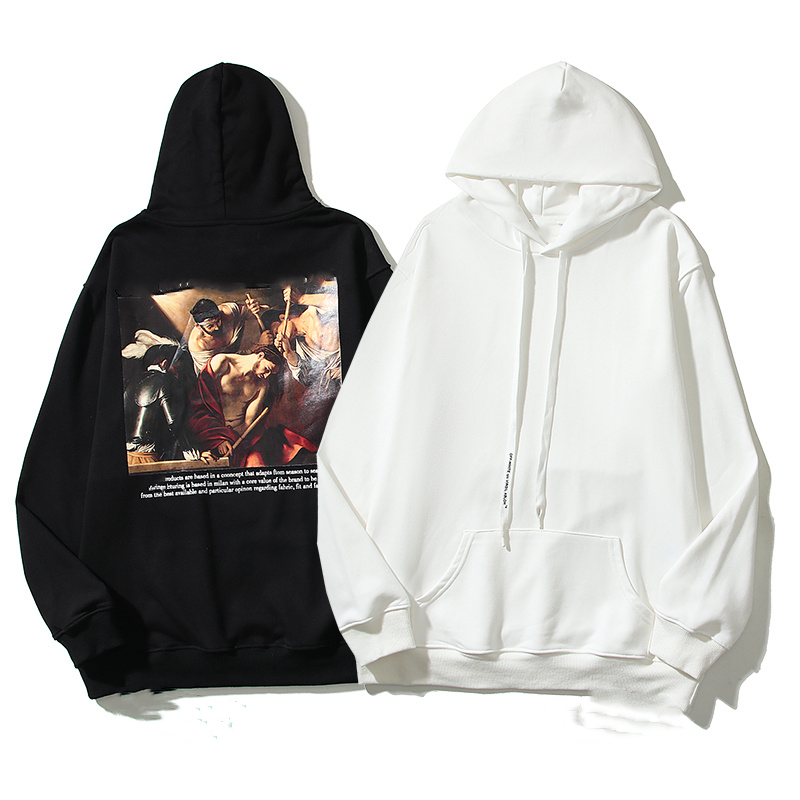 

mens hoodies designer hoodie graffiti skeleton paragraph foam letters graffiti print padded sweatshirt jacket sweaters hoody tech fleeces oversized hoodys, Style no. 1