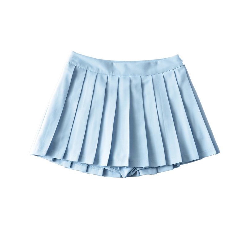 

Skirts Summer Mini for Women Harajuku High Waist Korean Fashion Sexy Vintage Pleated Tennis Pink Blue 230410, Khaki.