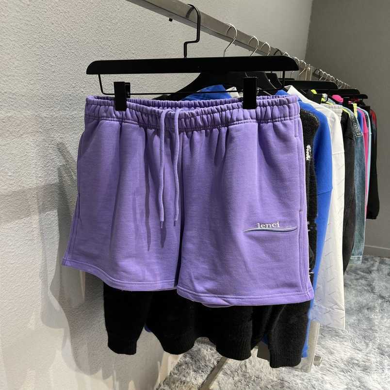 

Womens Designer t shirt tracksuit Shirt High Edition 21SS Summer Coke Embroidery Letter Print INS Couple Casual Shorts, Purple5