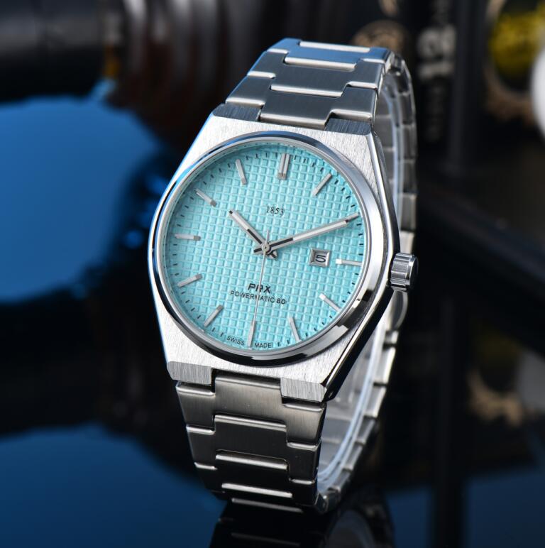 Fashion1853 TISSOTITYS Quartz Wrist Watches bell mechanical wristwatches High Quality Luxury Brand Chronograph Clock stainless steel Belt #865