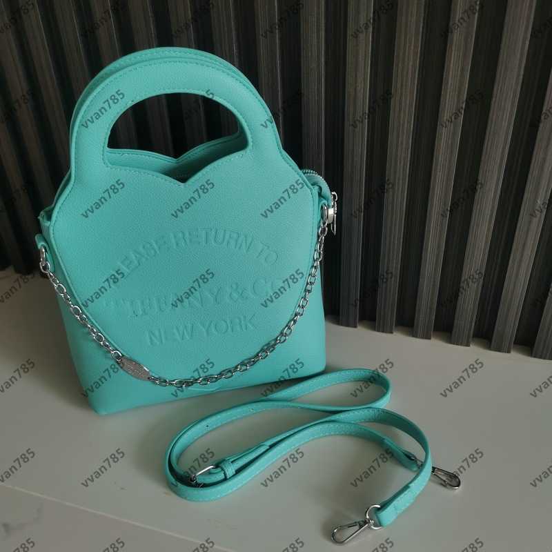 

Tiffanys Blue Clemence Leather Crossbody Bags Women Designer Handbags Shoulder Shopping Bag Neonoe Bucket Totes Luxury Ladies Purses Wallets, Add box + dust bag