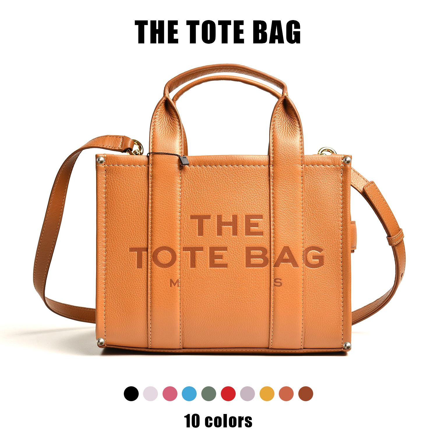 

fashion marc THE TOTE BAG Womens Mens marc jocobs bag cowhide handbag marcjocobs pochette shoulder strap purses cross body travel Beach Bag Shopping duffle bags lady, Green