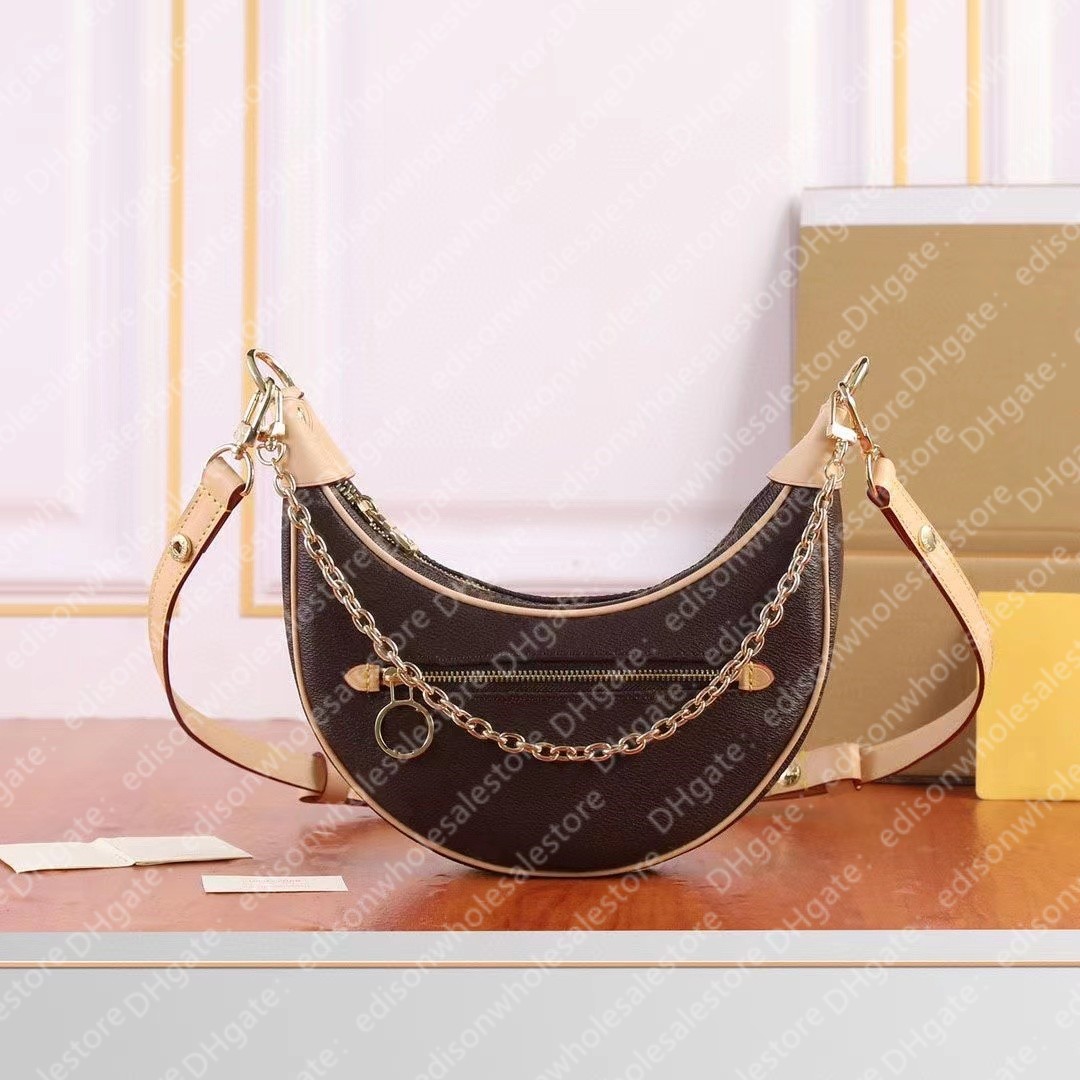 

Luxury handbag Collection pochette designer Bag Brown Flower Letter half-moon baguette crossbody Chain Shoulder backpack Loop Purses Croissant tote, Other