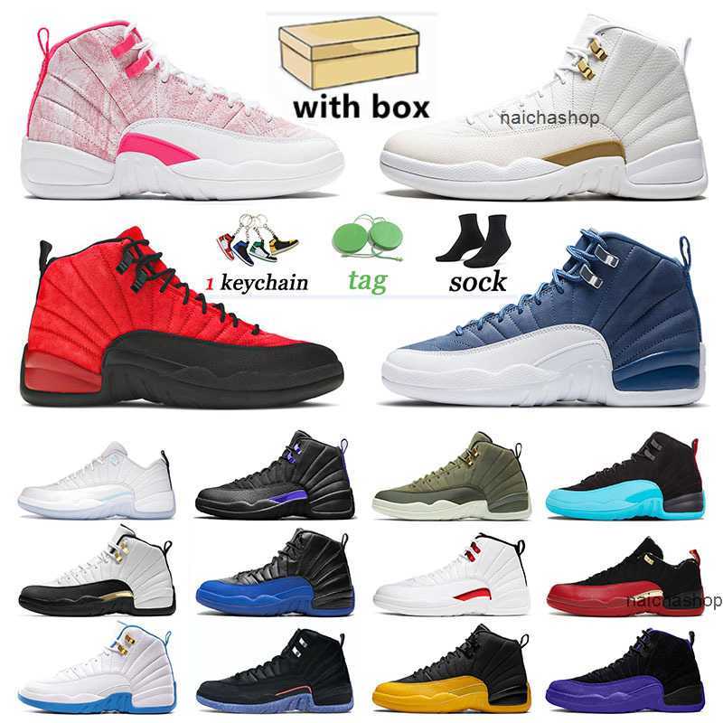 

Jorden Jordon Casual Jumpman 12 12s Low Easter XII Basketball Shoes Trainers Bowl Utility Grind Flu Game Dark Concord Men Women University Gold OVO Gym, A1 dark concor 40-47