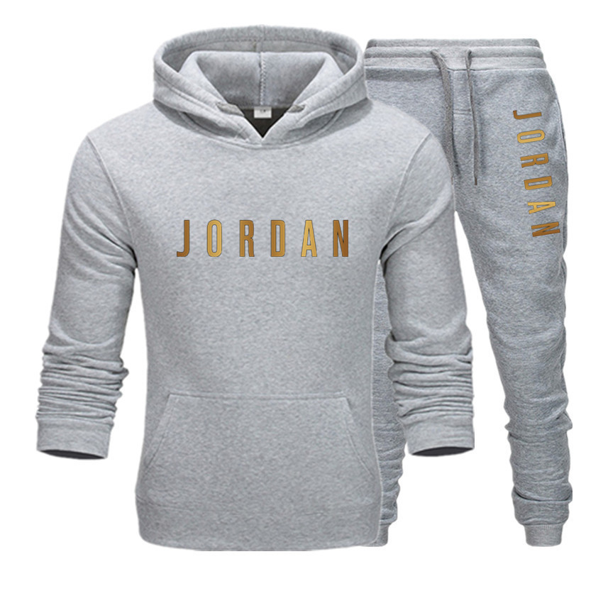 

mens designer hoodie Clothes Men's Tracksuits Sportswear Set Brand Sporting Fitness Clothing Two Pieces Polo Sweatshirts Pants Casual Mens Track Suit, Gray