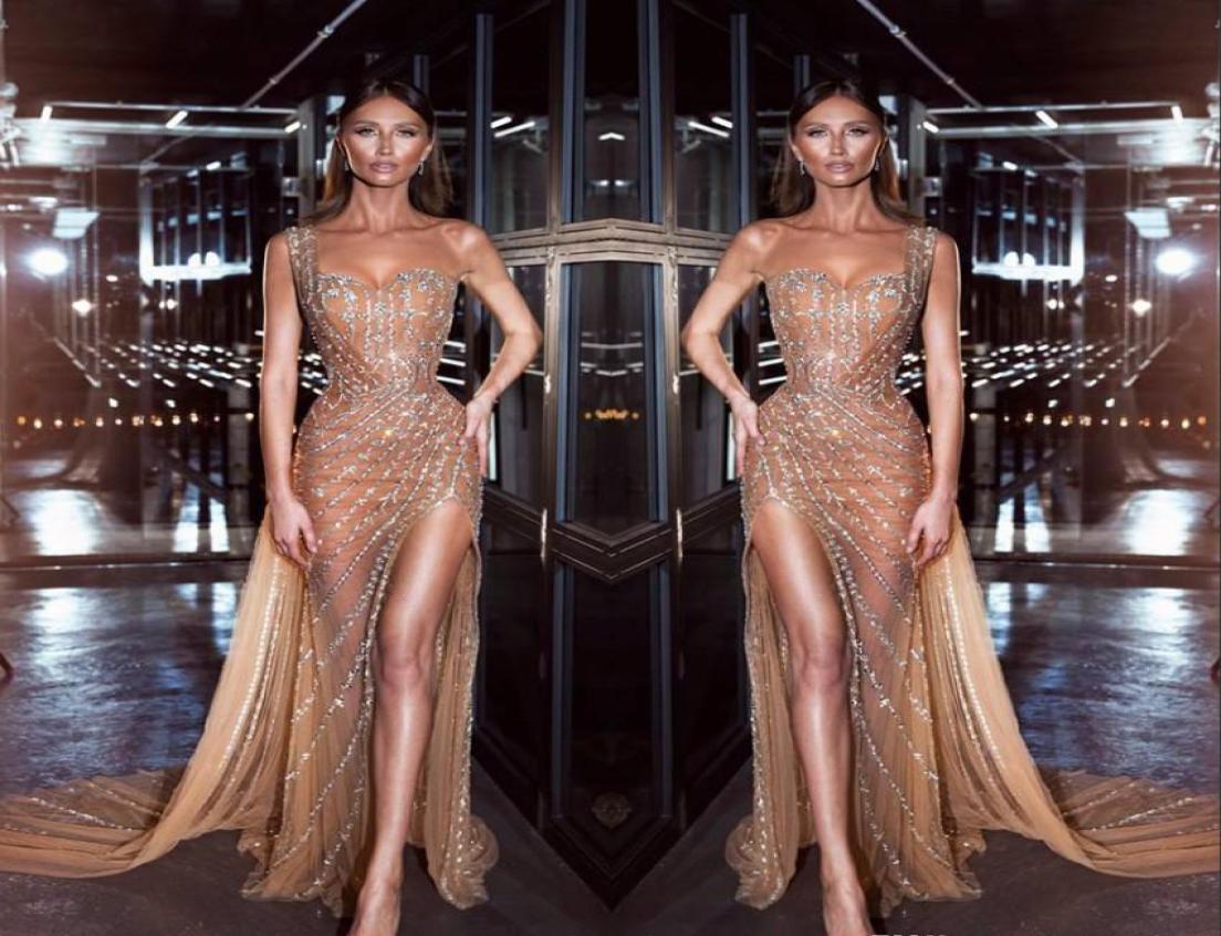 

Mermaid One Shoulder Evening Dress 2019 Cheap Sweetheart Red Carpet Holiday Women Wear Formal Party Prom Gown Custom Made Plus Siz1037356, Hunter green