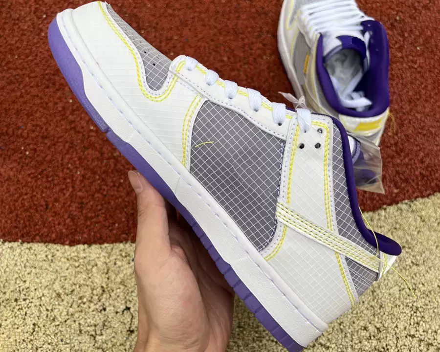 

2023 Basketball Shoes Union x DK Low Skateboard shoes Corut Purple White Opoti yellow trainers Sports Shoes Outdoor Sneakers With Original