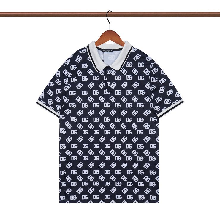 

fashion designer Men's Polos summer slim short sleeve letter print men polo shirt tee mens clothes