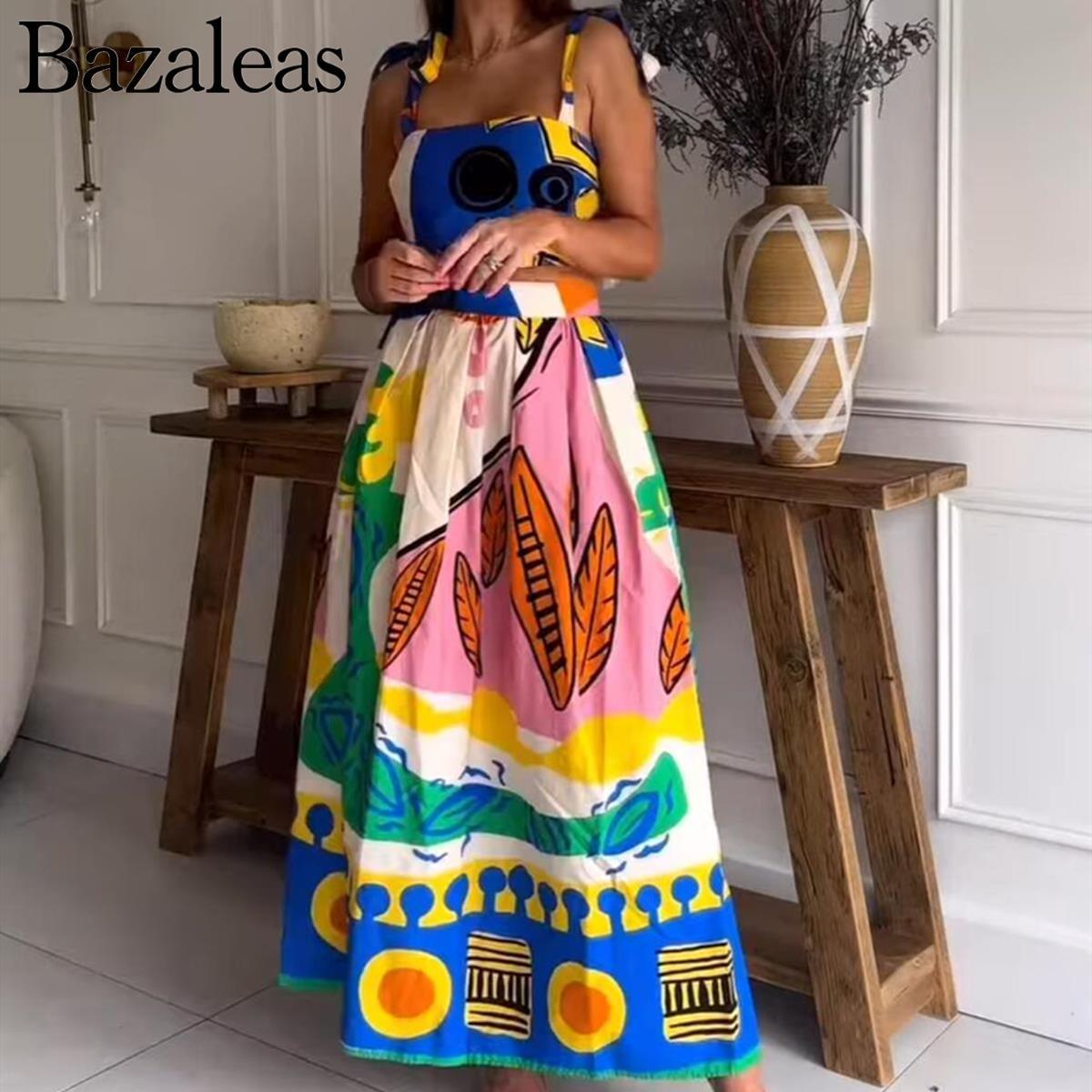 

Camisoles Tanks Bazaleas Traf 2023 Fashion Backless Elastic Wide Straps Female Camis Mujer Vintage Colorful Floral Print Crop Tank Tops 230410, Bb3313 top