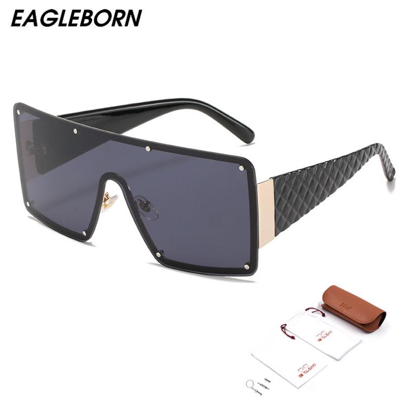 

Sunglasses Fashion Street S Women High Quality Retro Square Glasses Women/Men Luxury SYXGLS62