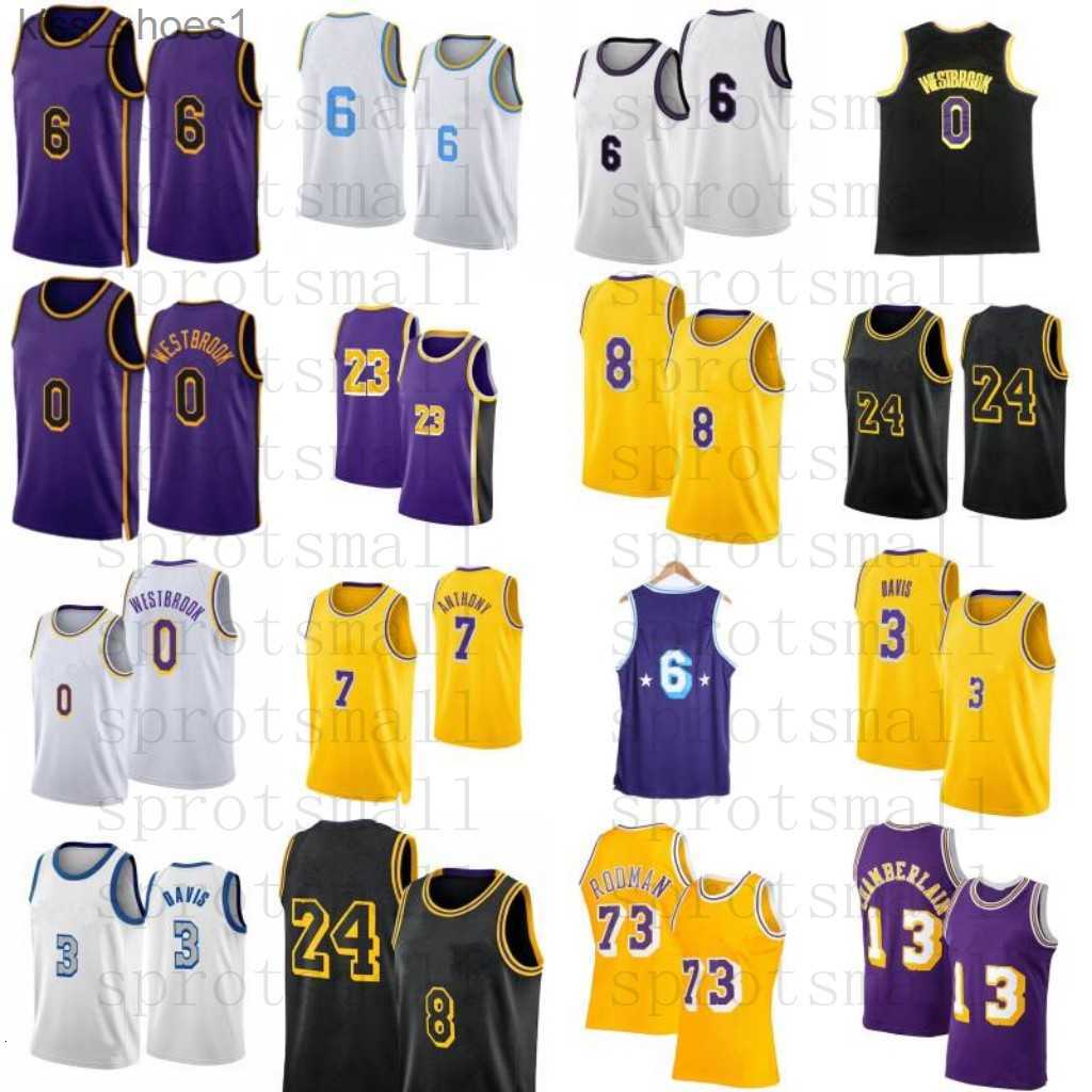 

0 Westbrook Jersey Mens 6 23 Carmelo 7 Anthony 3 Davis 13 Wilt Chamberlain 73 Dennis Rodman Basketball Shirt S-XXL, 14