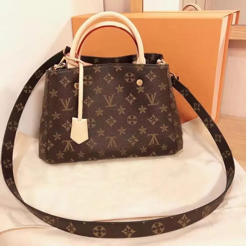 

Designer bags Petite Malle Leather Messenger Cross body Shoulder Bag Handbags louise viuton womens Totes louis Purse vutton Crossbody vuitton Bag with dustbag, Black