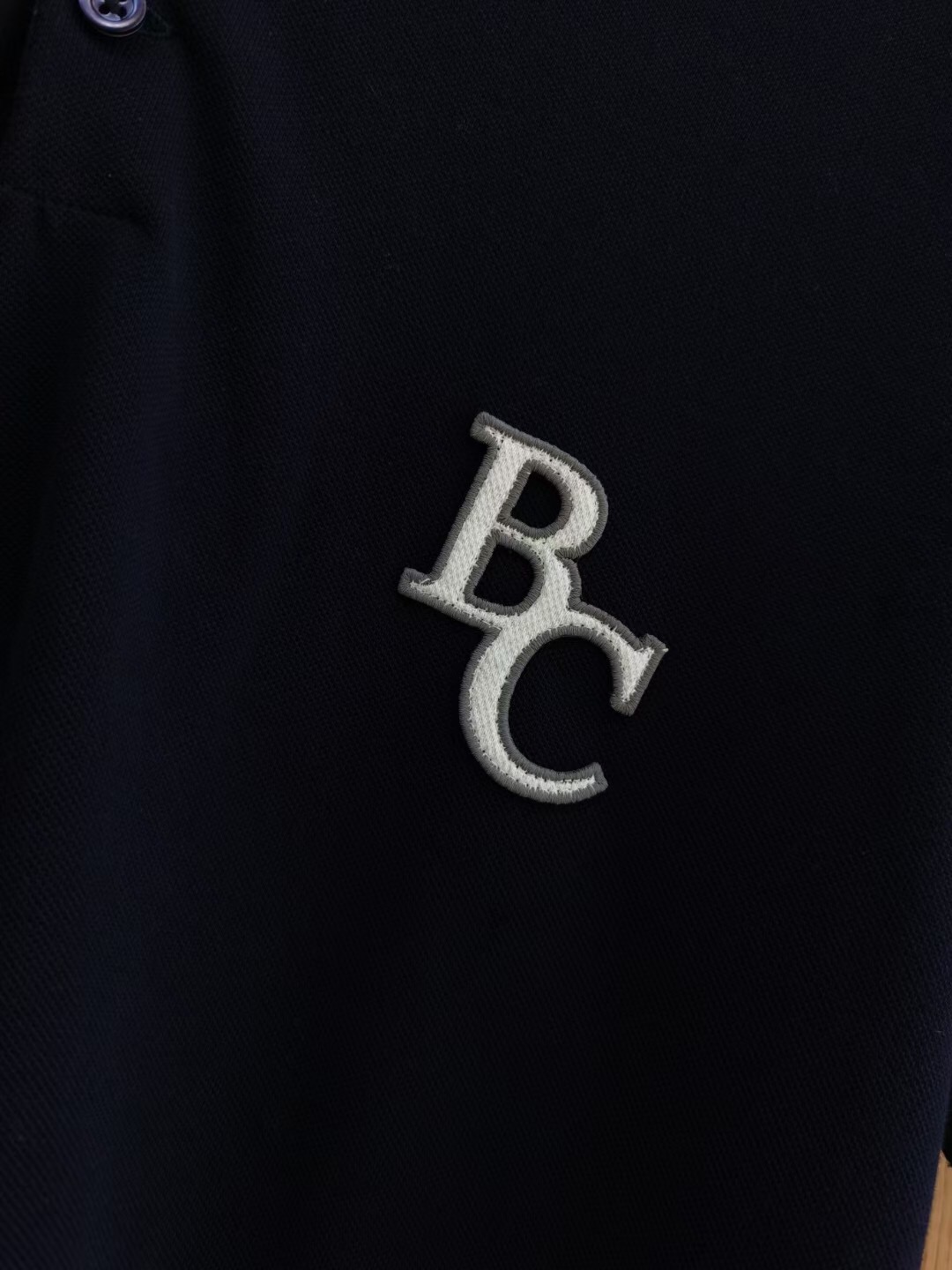 

Men Polos Shirts Brunello Cucinelli BC Letter Embroidered Lapel Short Sleeve T-shirt, Blue