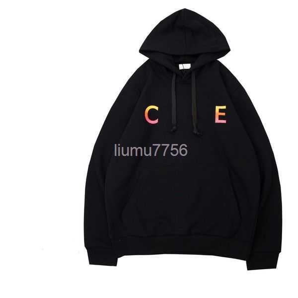

Men Hoodies CE Sweatshirts Pullover Designer Long Sleeve Celins Letter Fashion Hooded Fleece Sweater Hoody Couple Winter Autumn Casual Fashion Versatile Sty K0NO, 19-print letter hoody